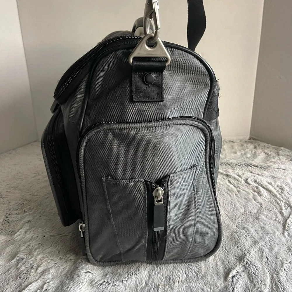 Eddie Bauer Gray Cabin Mate Tote Carry-on Luggage Like New